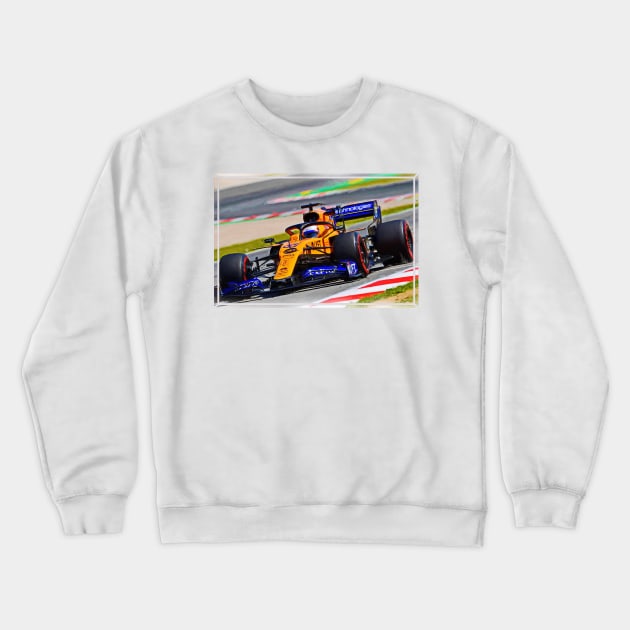 Carlos Sainz junior Crewneck Sweatshirt by DeVerviers